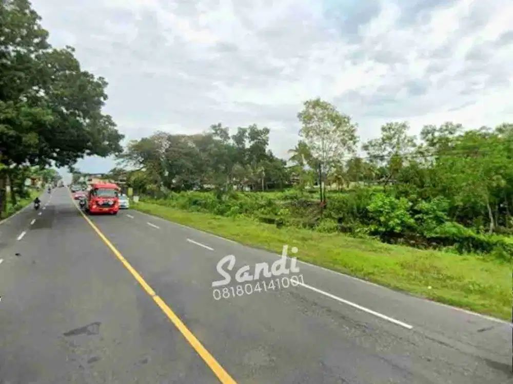 Tanah Sedayu dekat Kampus Mercubuana Tepi Jl. Wates Cocok Gudang dan Pabrik