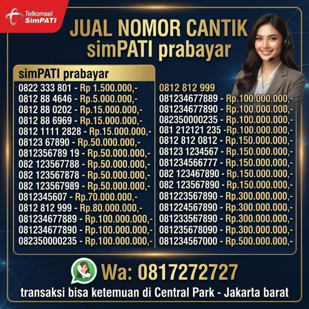 NOMOR CANTIK SIMPATI SERI NAIK