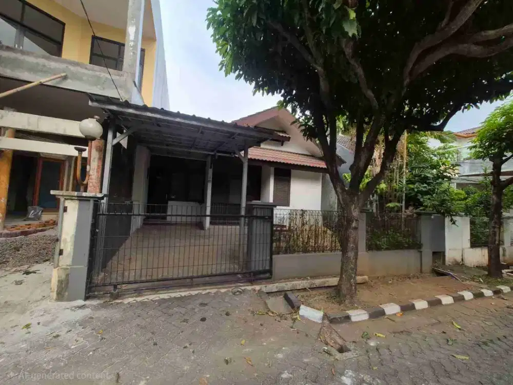 Jual murah rumah hitung tanah di Kemang Pratama I, Bekasi
