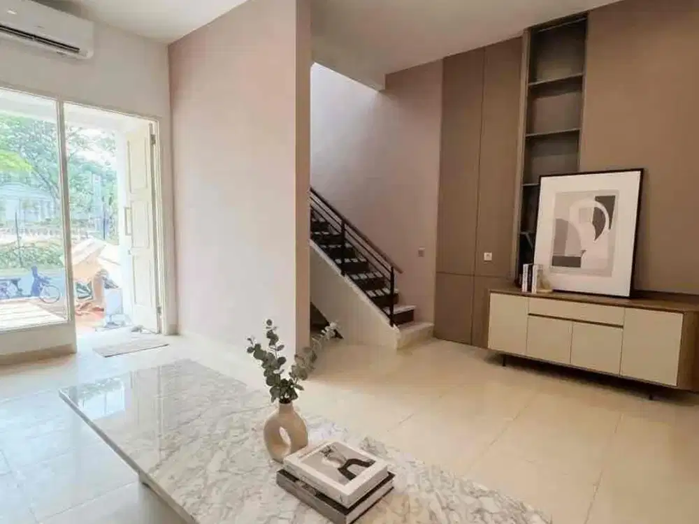Dijual Rumah Cantik Full Furnish Ada Office Cluster Canary Gading Serpong