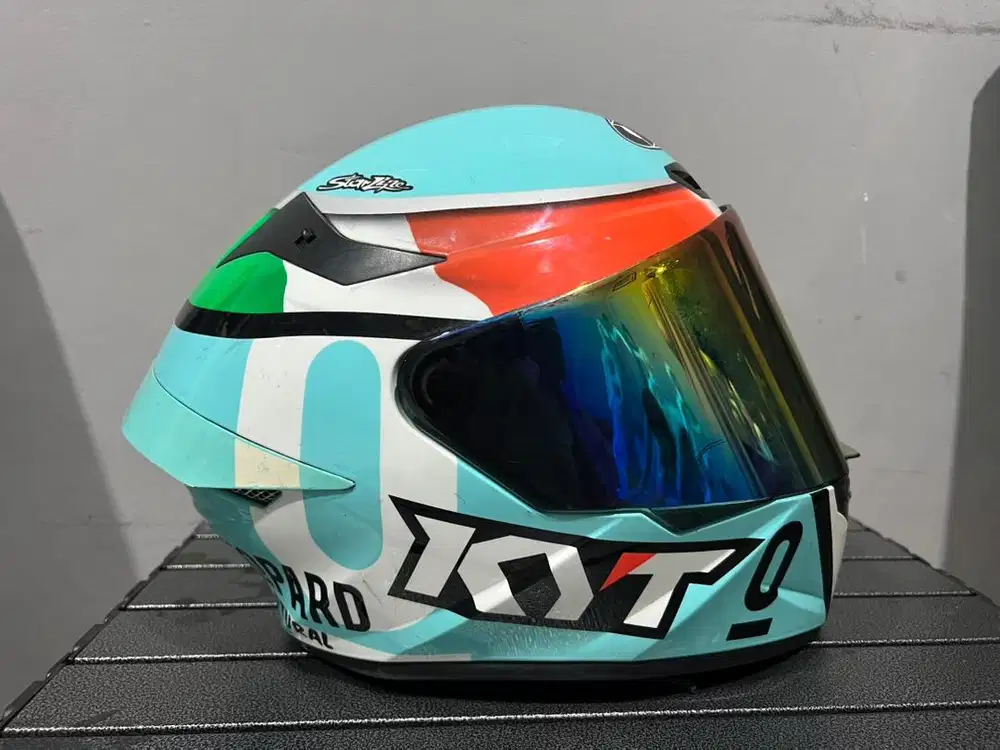Helm kyt full face leopard
