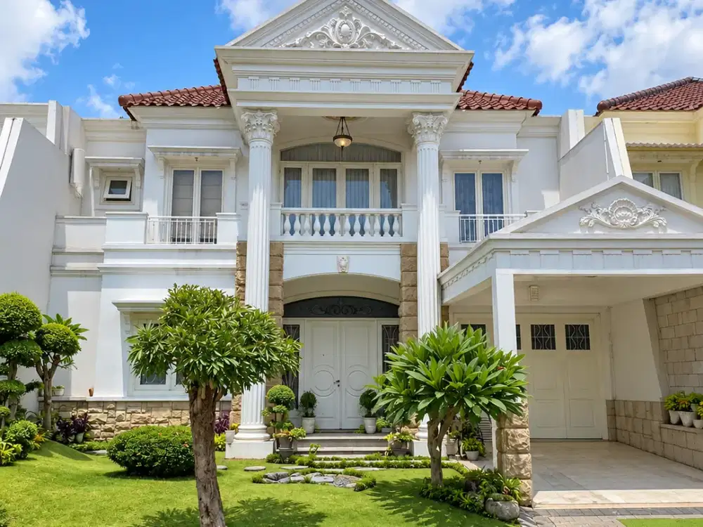 DIJUAL RUMAH WISATA BUKIT MAS AMERICAN CLASSIC MODERN 4KT 2LT SEMI FURNISH
