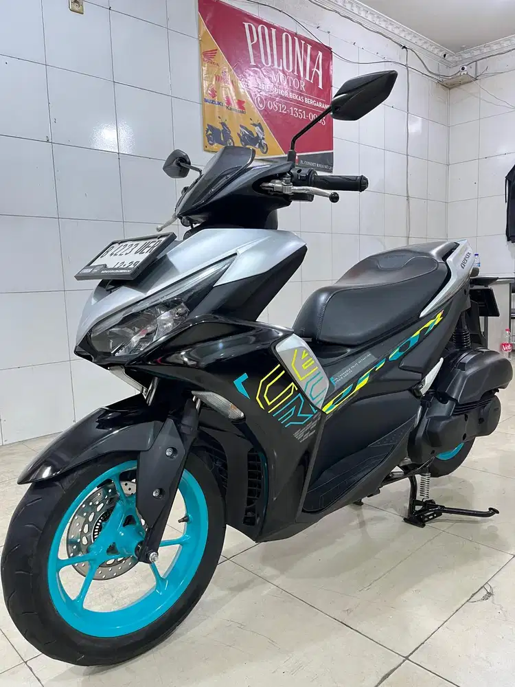 AEROX 2024 / 2025 GRESS LOW KM MESIN HALUS BODY MULUS ORI PLAT B DKI