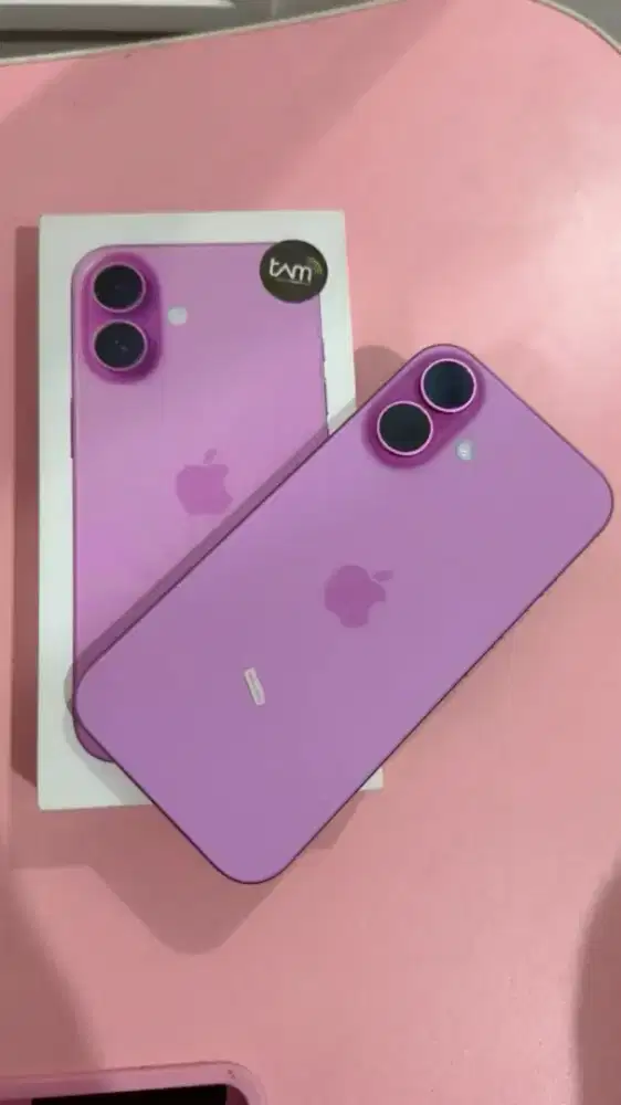 Iphone 16 Basic Pink 128GB EX Garansi Ibox, Tangan Pertama Dari Baru