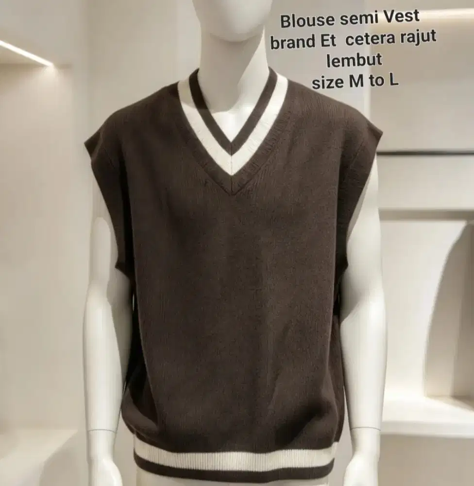 Blouse rajut lembut