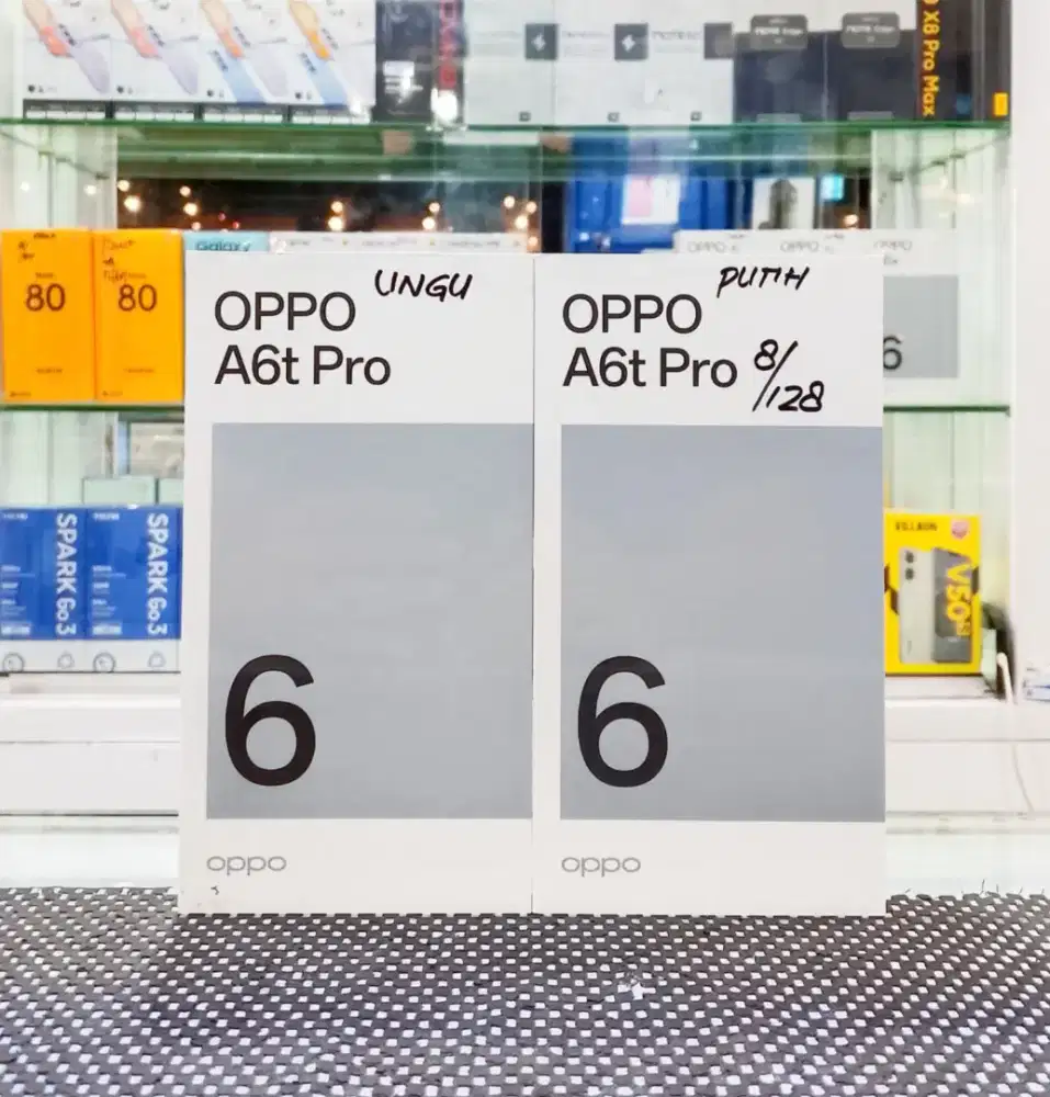 BARU..OPPO A6t PRO RAM 8+8/128 SEGEL/GARANSI RESMI.