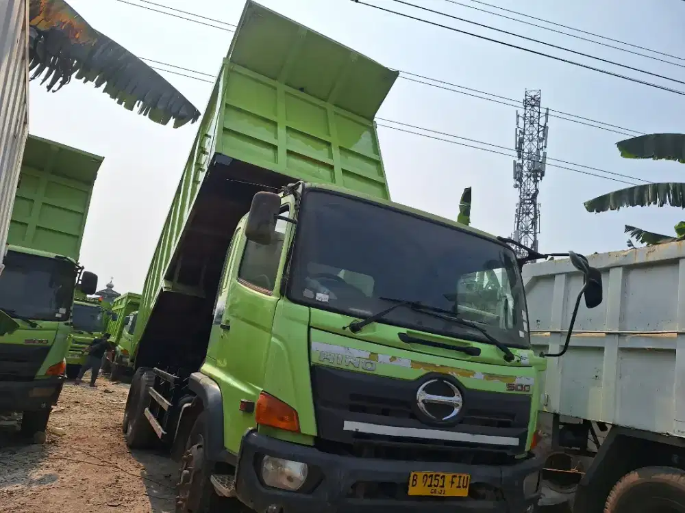 Hino Lohan 500 FM 260 TI Tronton 6×4 Dumbtruk Ors Turbo BioSolar Euro2