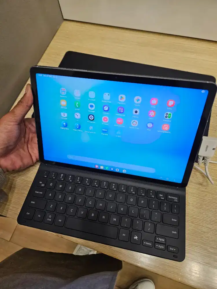 SAMSUNG TAB S10 LITE BONUS KEYBOARD, COVERCASE DAN SPEAKER PREMIUM