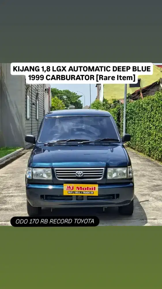 UNIT LANGKA!KIJANG KAPSUL MATIC LGX 1.8 AUTOMATIC 1999 BIRU ORIGINAL