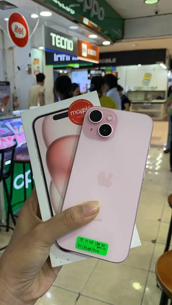 Second iphone 15 128gb pink ibox