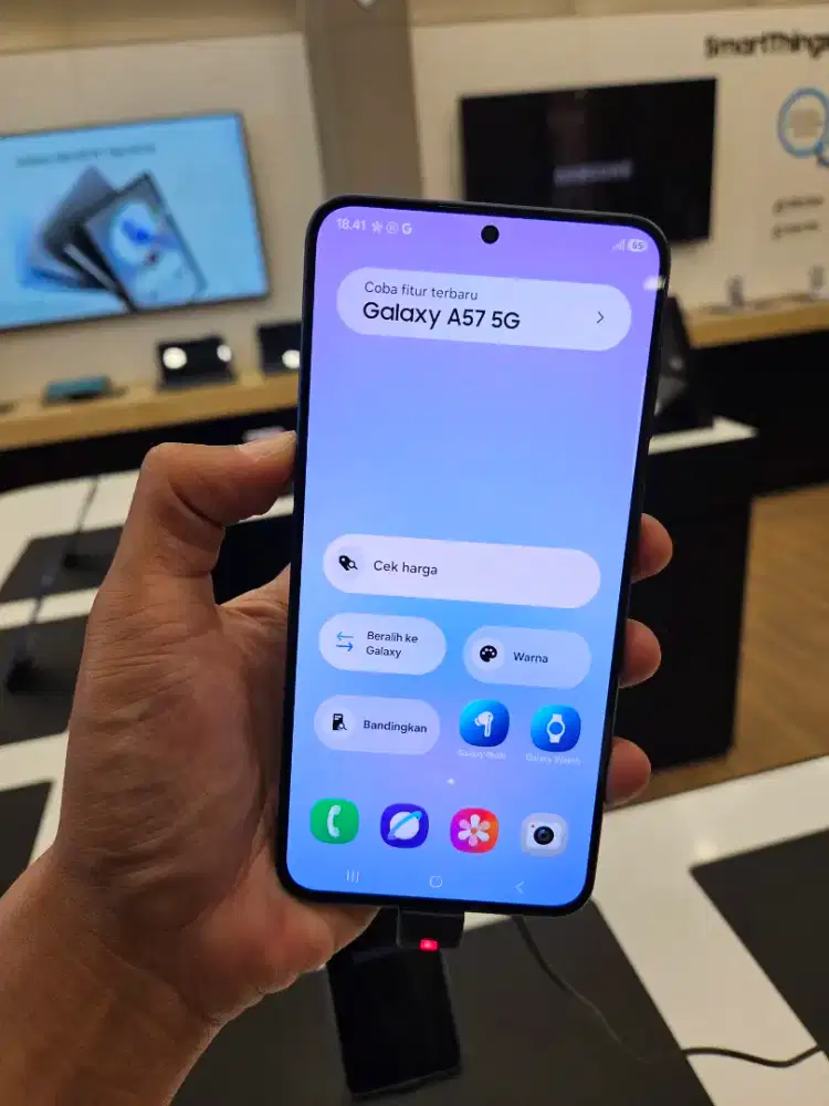 SAMSUNG GALAXY A57 256GB DISKON 1 JUTA GRATIS CHARGER ORIGINAL
