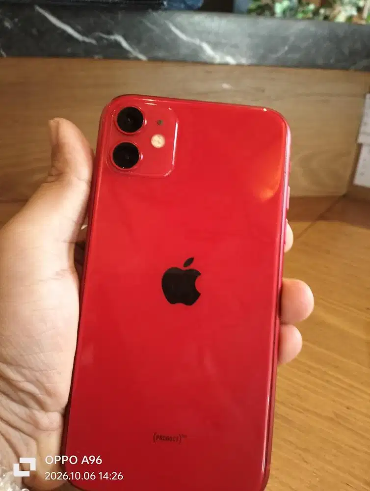 Iphone 11 red , regist fullset