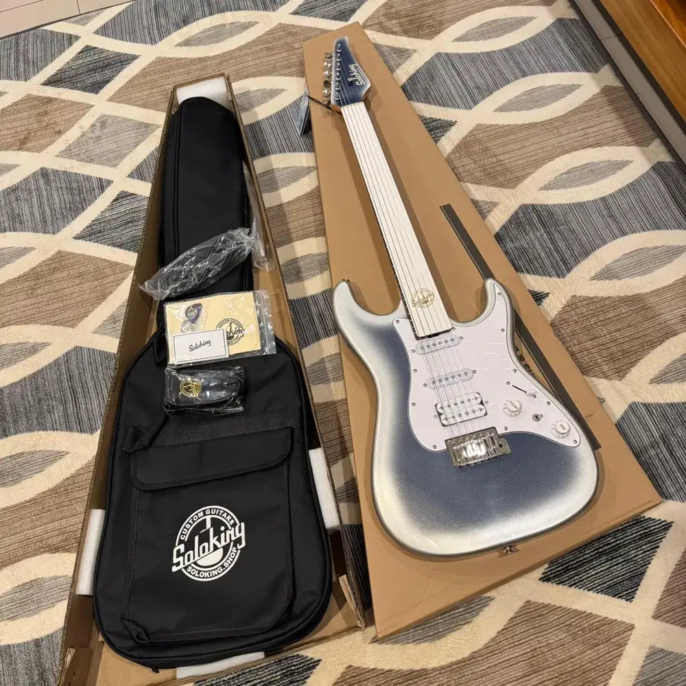 Soloking MS-1 Basic with Rosewood FB in Northern Light Burst Limited