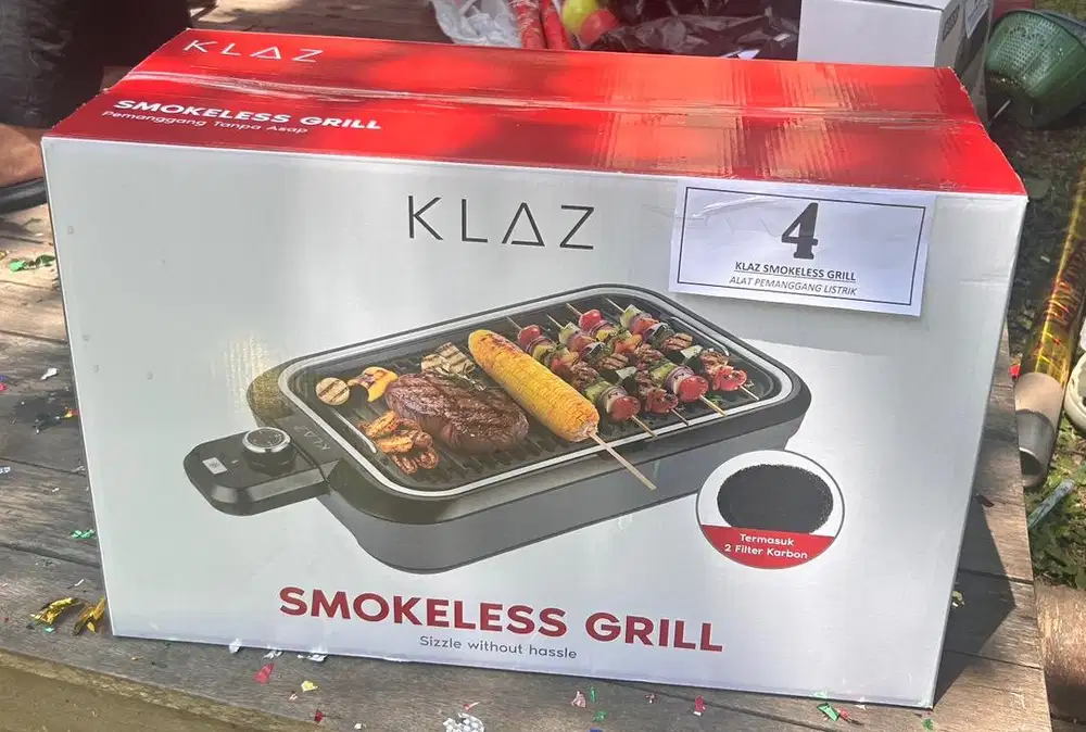 Grill listrik smokeless