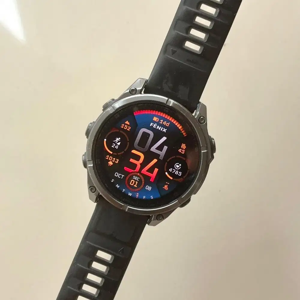 Garmin Fenix 8 Amoled 47mm Sapphire Titanium