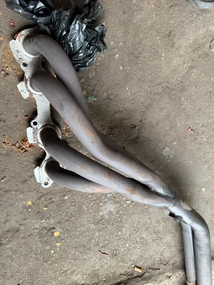SEPAKET KNALPOT HEADER FRONTPIPE RACING EX INNOVA REBORN BENSIN JOSJIS