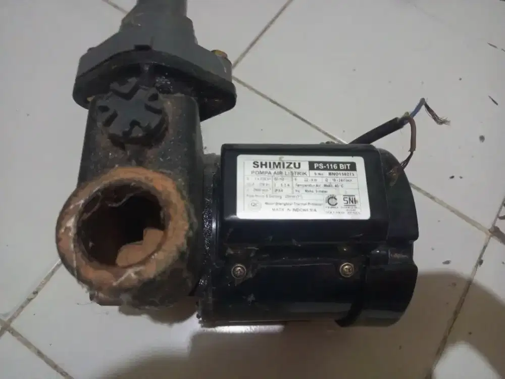 Jual mesin air Shimizu PS 116 Bit