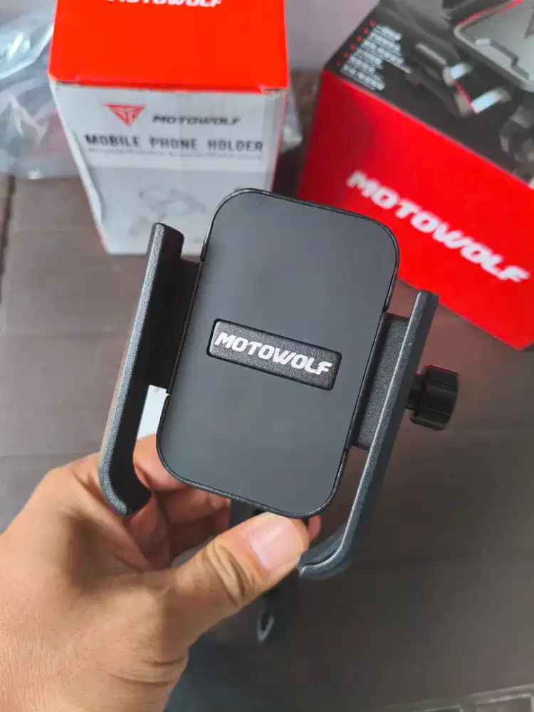 Holder hp motor spion motowolf stock baru