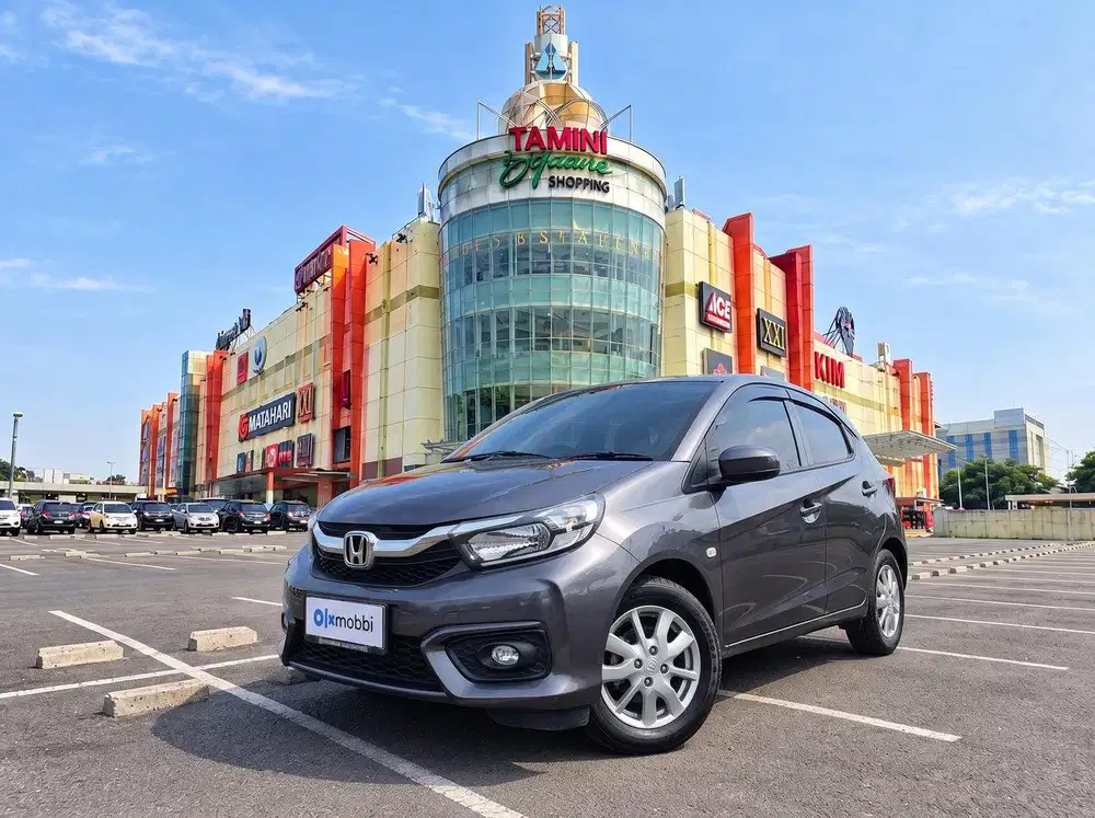 TDP RENDAH - Honda Brio Satya 1.2 E Bensin-AT 2022 Abu CHKDB