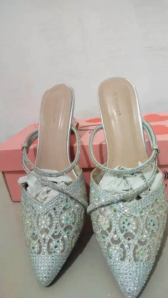 Sepatu Pesta Sepatu Wedding Wanita
