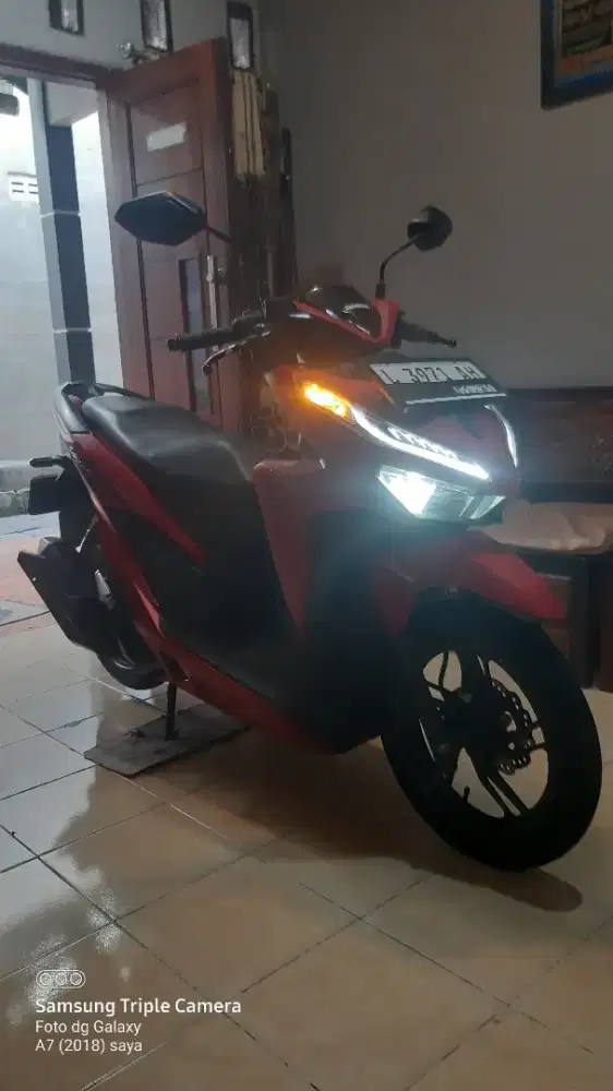 VARIO 150 2021 KEYLES TGN1 LENGKAP MERAH ORIGINAL