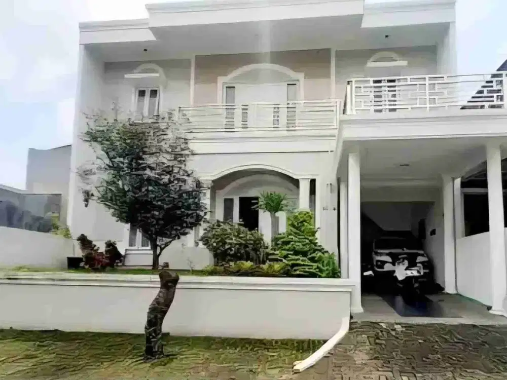 Rumah Mewah Graha Taman Pelangi BSB City, Cluster Depan Danau