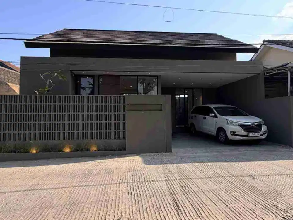 RUMAH BARU FRESH INDUSTRIAL MODERN FULL FURNISHED DI PURWOMARTANI KALASAN SLEMAN