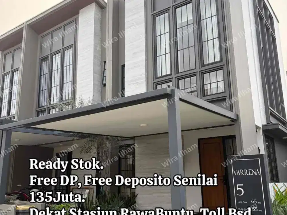 Beli Rumah Dapat Tabungan Deposito 135Jt at Bukit Dago Serpong