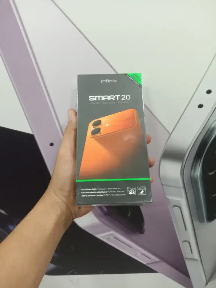 Fast respon WA Infinix Smart 20 4+4/256 Garansi resmi 1thn