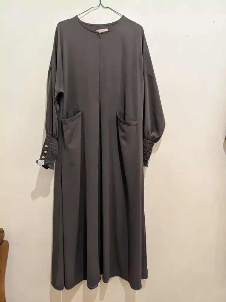 Gamis Wanita Droomi Abu abu