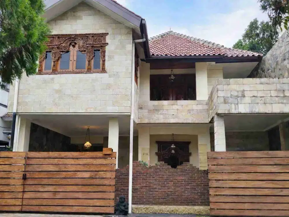 Dijual Rumah Balinese Style Siap Huni Asri & Nyaman Dalam Komplek Di Sentul Bogor
