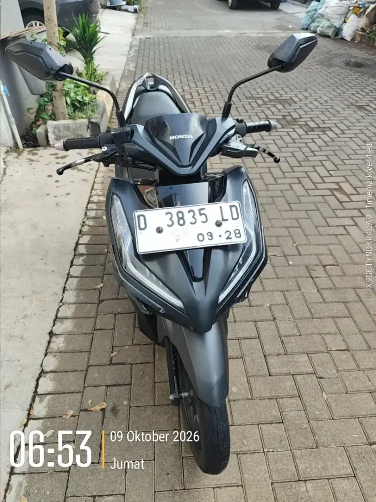 Jual vario 150 hitam 2018 keyless
