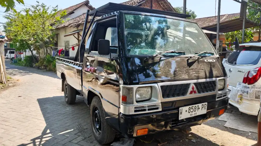 Jual Cepat Pickup Mitsubishi L300 2.5 Diesel 2012 Hitam Plat L on