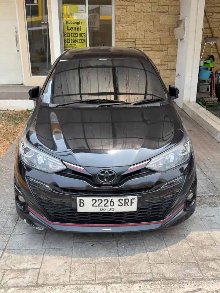 Toyota Yaris S TRD 2020 Hitam Pajak On.
