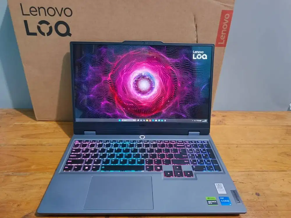 LOQ 15IRX9 i5-13450HX 16/512GB RTX 3050 6GB FHD 144Hz Garansi 2027