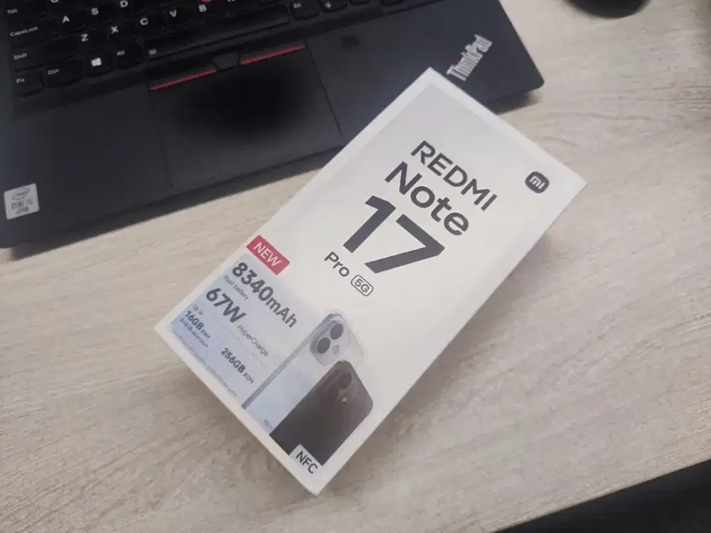 REDMI NOTE 17 PRO 5G 8/256 NEW SEGEL