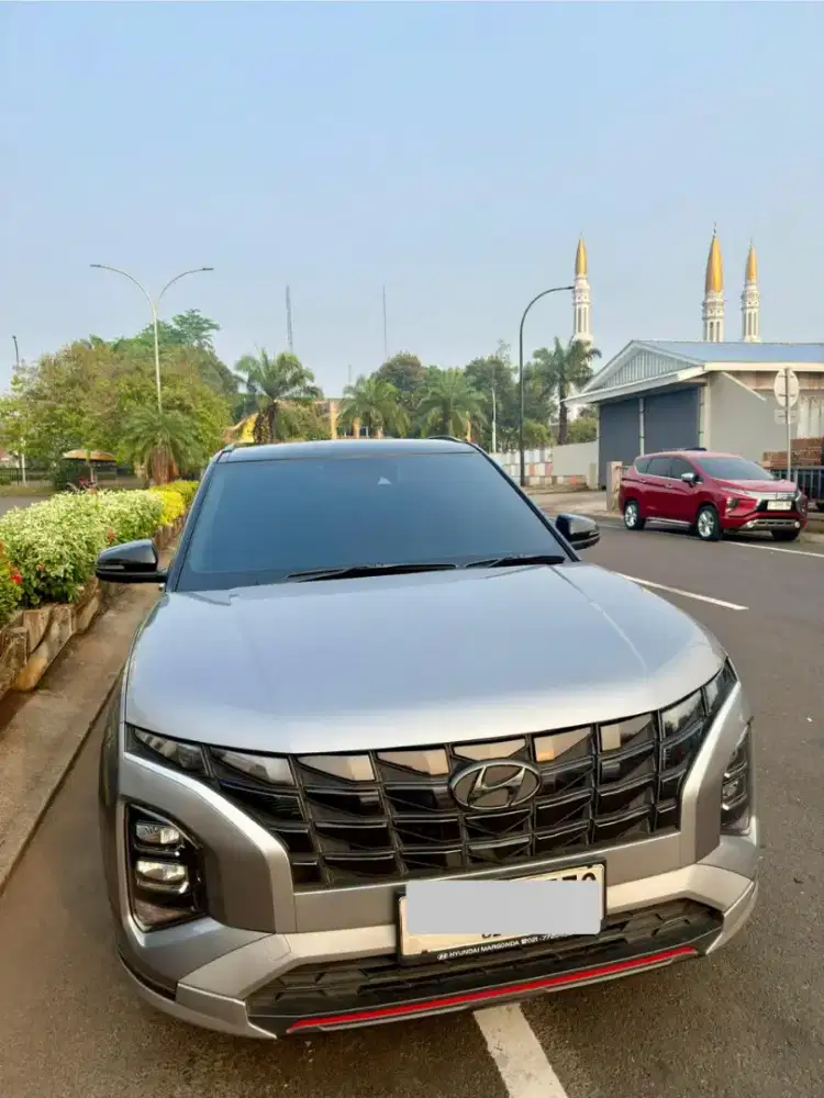 Hyundai Creta Prime Silver Two Tone luar dalam