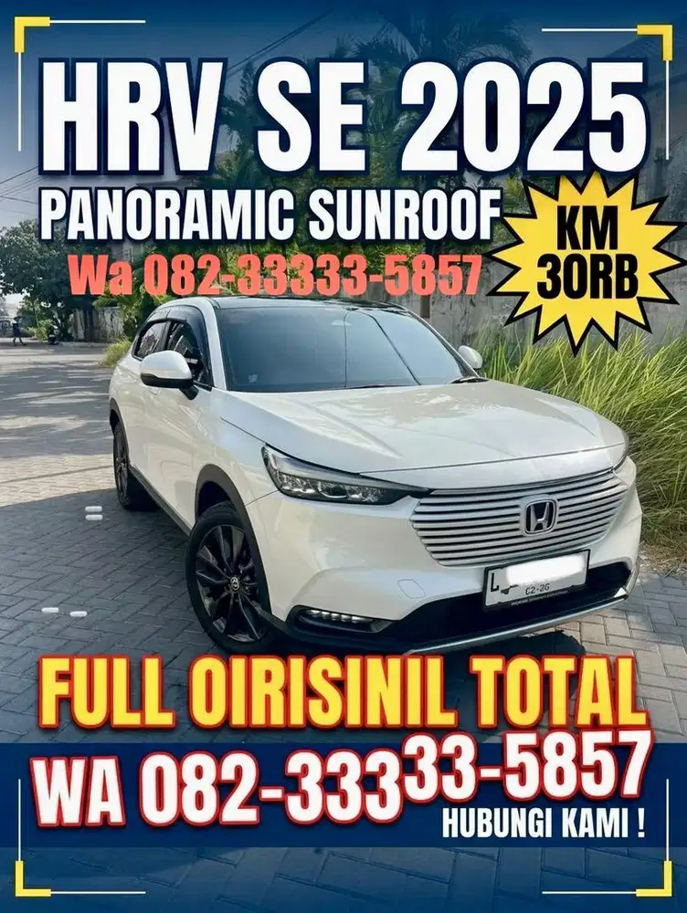 Panoramic HRV SE sensing 2025 (L) tg1 dr baru HR-V special edition