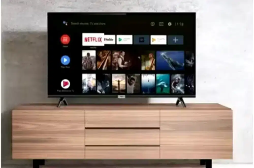 DIJUAL TV TCL GOOGLE TV 32