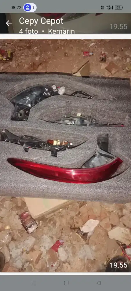 Spertpart stoplam belakang Fortuner vrz