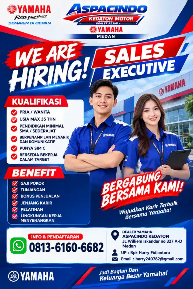 We are Hiring Sales Executive
