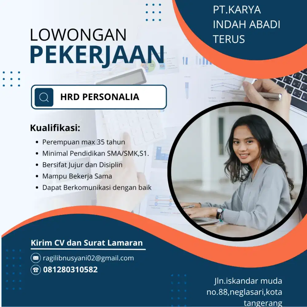 Menerima karyawan untuk posisi hrd personalia
