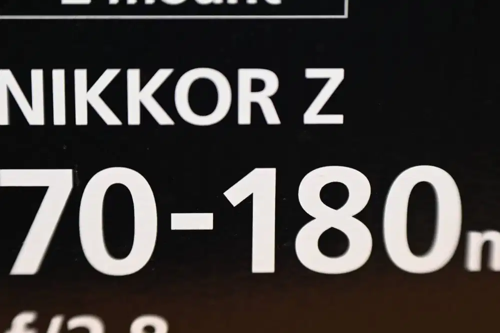 Nikon Z 70-180mm f2.8 Lensa Tele Nikkor Z 70-180 f 2.8