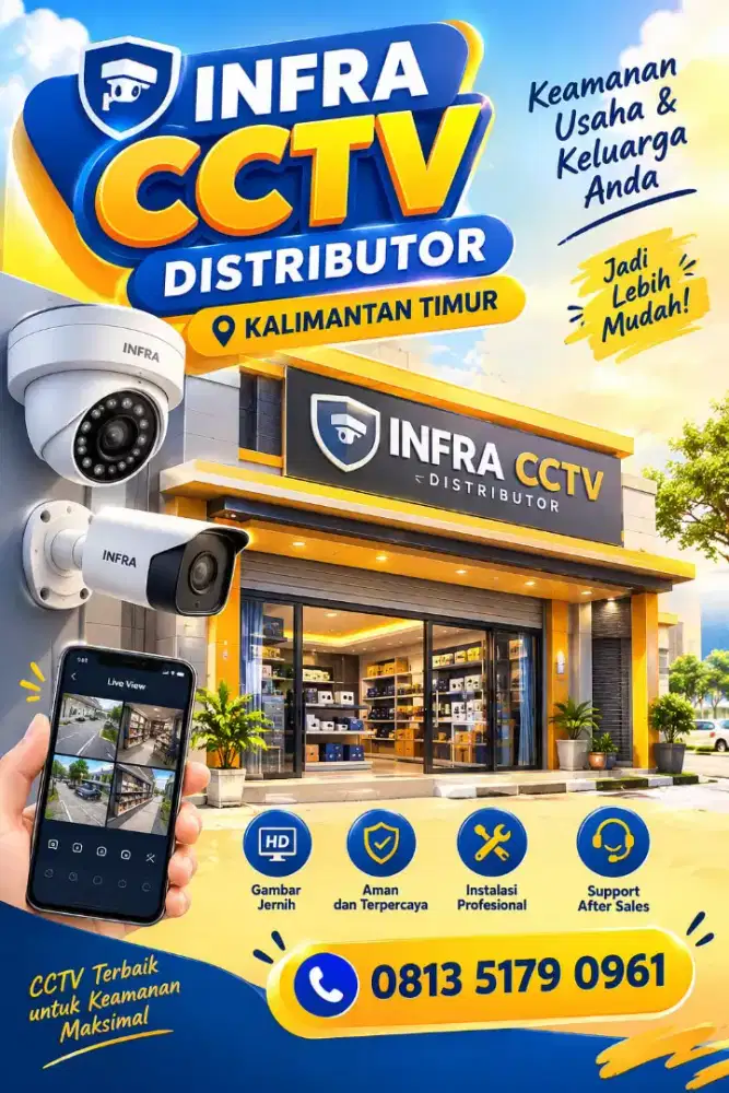 PROMO CCTV ONLINE DIHP 3MP BISA MENDETEKSI PERGERAKAN ORANG