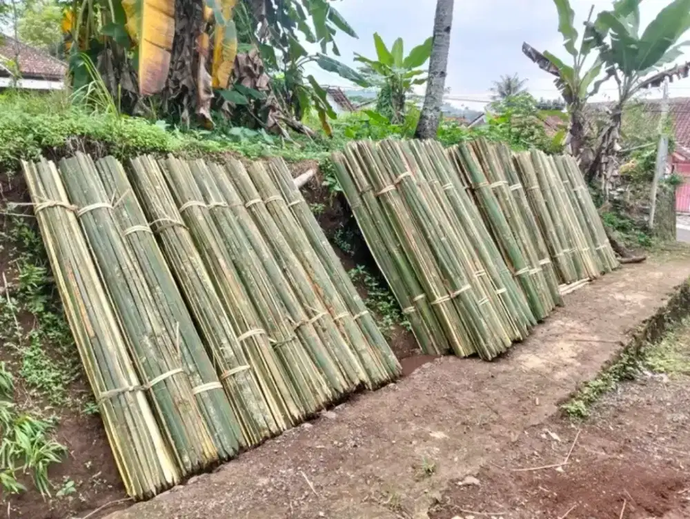 BAMBU BELAH - TURUS - AJIR - RENG BAMBU