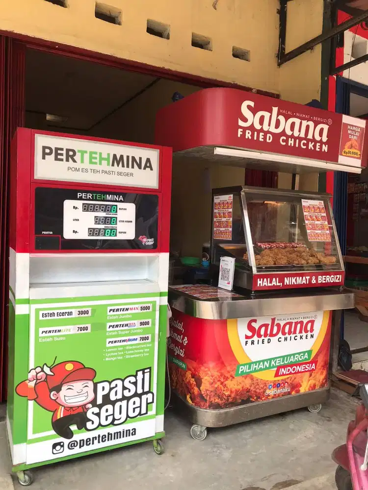 DIJUAL PERLENGKAPAN USAHA SABANA FRIED CHICKEN