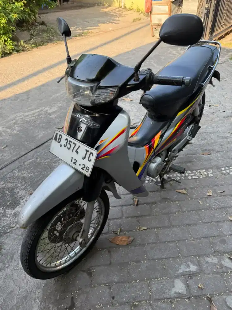 Honda Supra X THN 2003 plat AB Bantul