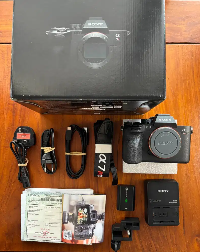 Sony a7R5 a7R Mark V a7RV a7 R Mark 5 Mulus Lengkap