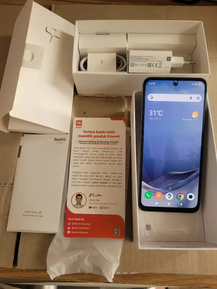 Xiaomi Redmi note 10s ex Garansi Resmi