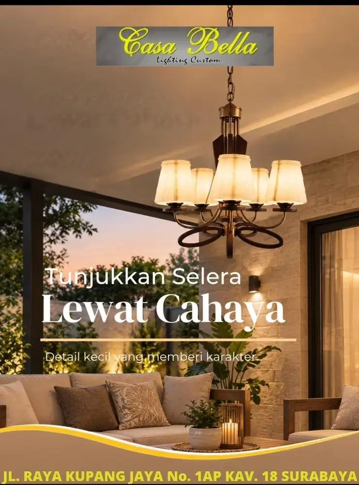 Lampu kristal murah
